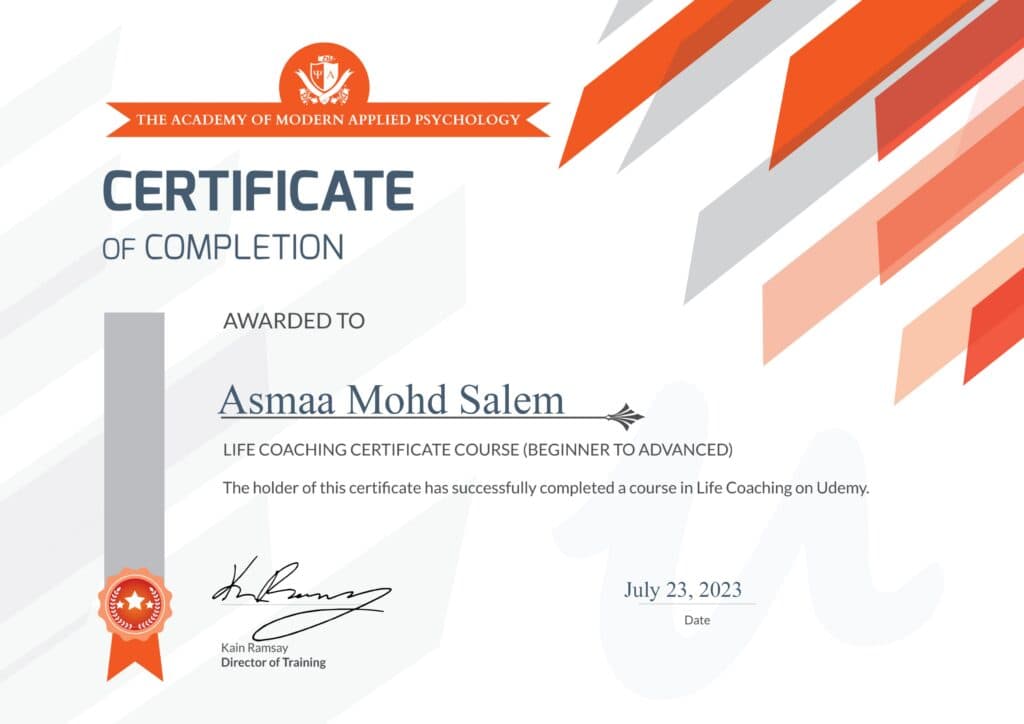 Life Coach Certificate